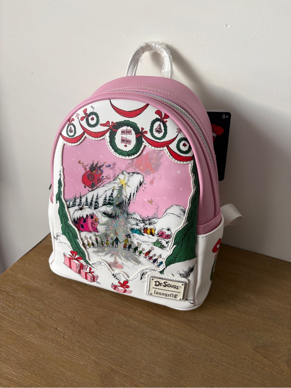 Loungefly Dr. Seuss Christmas Holiday Mini Backpack